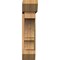 Ekena Millwork Balboa Slat Smooth Bracket w/ Offset Brace, Western Red Cedar, 7 1/2"W x 28"D x 32"H BKT0806X28X32BOA06SWR - alternate 4
